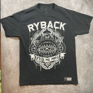 WWE Wrestling Ryback Feed Me More Black T Shirt Men Size M